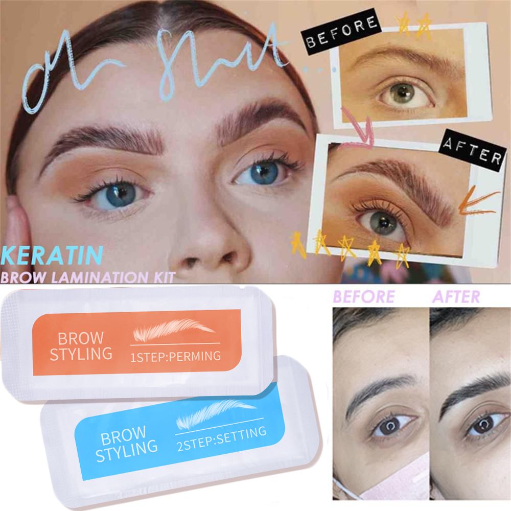 Long Lasting Makeup Tool Brows - огляд і ціна Brow Lamination Kit