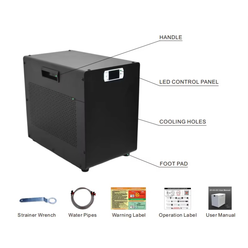 Water‑Cooled Ice Bath Chiller  - огляд і ціна Xy Spa & Wellness Photos