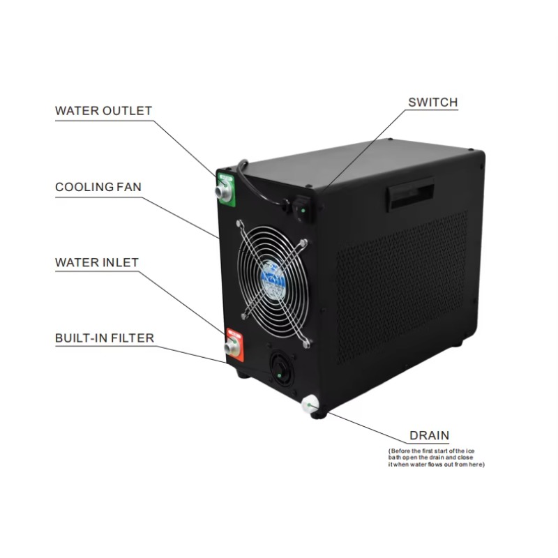 Water‑Cooled Ice Bath Chiller  - огляд і ціна Xy Spa & Wellness Photos