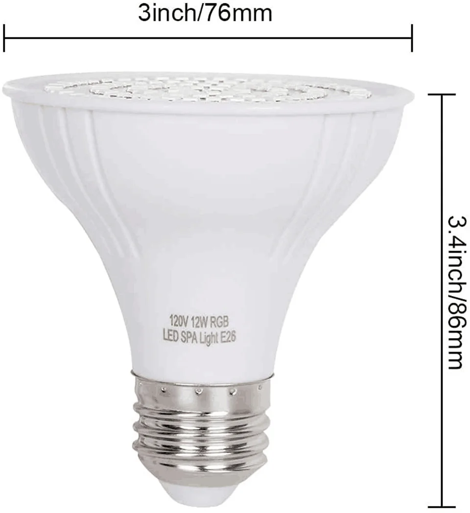 LED Swimming Pool Light E27 E2 - огляд і ціна Xy Spa & Wellness Photos