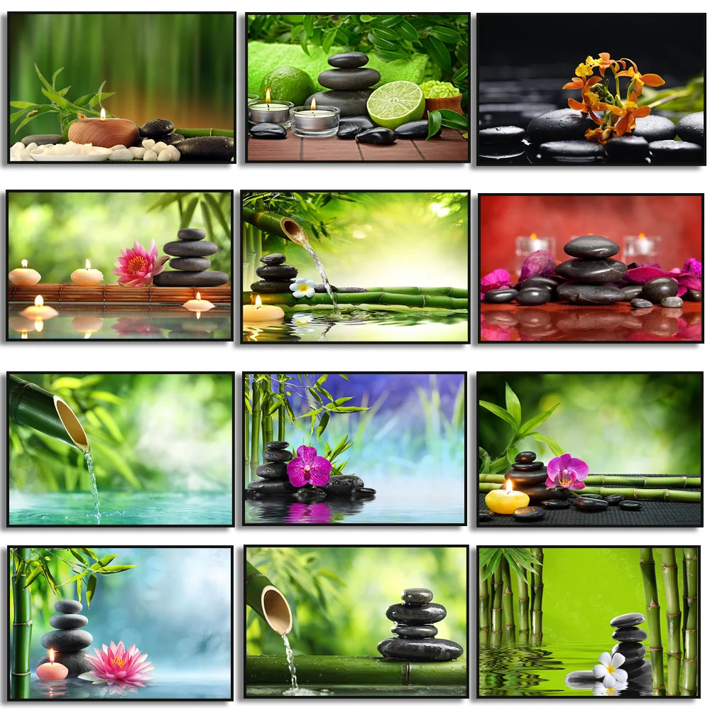 Buddhism Zen Spa Still Life Wa - огляд і ціна Spa Wellness Images