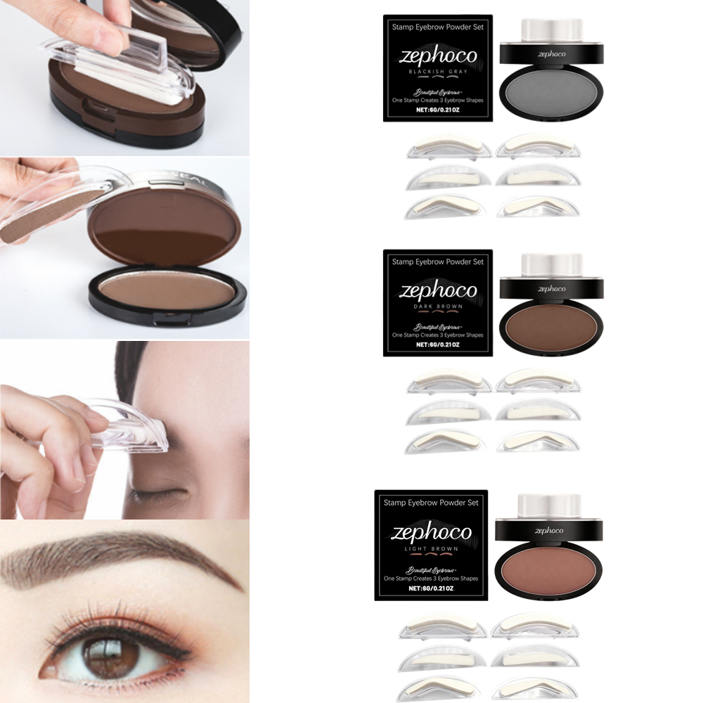 Natural Eyebrow Powder Stamp S - огляд і ціна Brow Lamination Kit