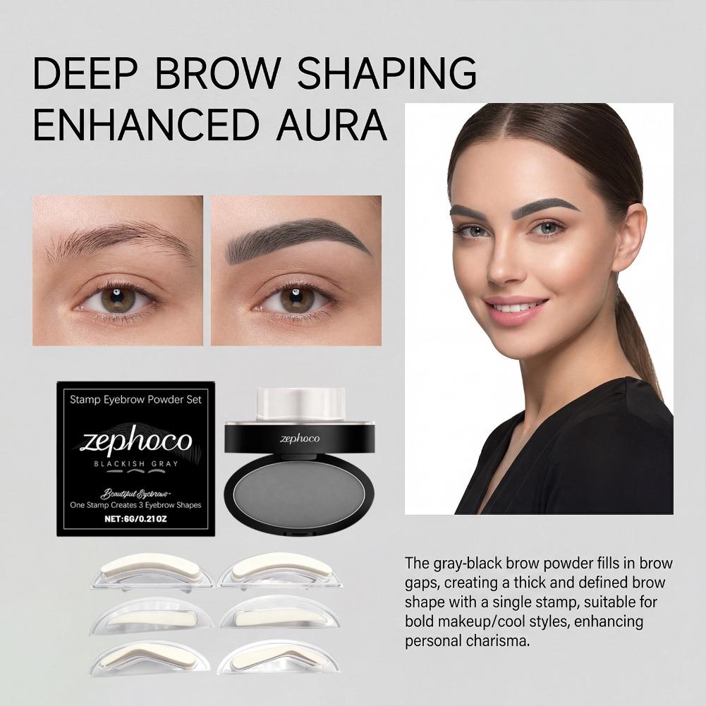 Natural Eyebrow Powder Stamp S - огляд і ціна Brow Lamination Kit